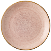 Churchill Stonecast Raw Terracotta Coupe Plate 16.5cm/6.5" - Overhead