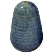 Terra Porcelain Aqua Blue Salt Shaker (Pack of 6)