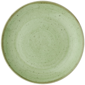 Churchill Stonecast Sage Green Evolve Coupe Plate 16.5cm/6.5" (Pack of 12)
