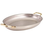 GenWare Stainless Steel Oval Dish 30 x 21cm (Pack of 3)