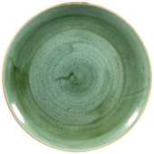 Churchill SSGSEV101 Stonecast Samphire Green Evolve Coupe Plate 10.25"