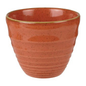 Churchill Stonecast Spiced Orange Ripple Chip Mug 9.5cm/3.69" 280ml/9.85oz - Front