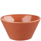 Churchill Stonecast Spiced Orange Sauce Dish 8 x 8cm/3.13 x 3.13" 90ml/3.17oz (Pack of 12)