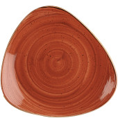 Churchill Stonecast Spiced Orange Lotus Plate 26.5cm/10.38" (Pack of 12)