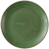 Churchill Stonecast Sorrel Green Evolve Coupe Plate 26cm/10.25" (Pack of 12)