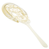 Hawthorne Skull Gold Cocktail Strainer