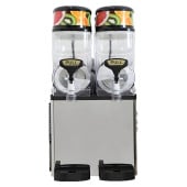 Blue Ice Twin Flavour Commercial Slush Machine 24 Litre