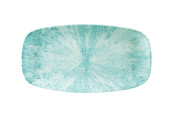 Studio Prints Stone Aquamarine Oblong Plate 35.5x18.9cm