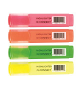 Highlighter Pens Assorted Colours (Pack of 4)