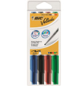 Bic Whiteboard Marker Bullet Tip Assorted (Pack of 4)
