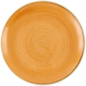 Churchill Stonecast Tangerine Coupe Plate 28.8cm/11.25" (Pack of 12)