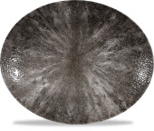 Studio Prints Stone Quartz Oval Plate 31.7 x 25.5cm