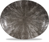 Studio Prints Stone Quartz Oval Plate 27 x 22.9cm