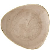 Churchill Stonecast Truffle Lotus Plate 24.5cm/9.7" (Pack of 12)