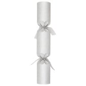 14" Sparkling Dust Silver Christmas Cracker with Gift (Pack of 25)