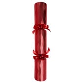 14" Diamond Red Mixed Box Christmas Crackers with Gift (Pack of 25)