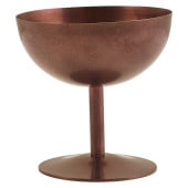 GenWare Copper Vintage Steel Stemmed Sundae Cup 10cm/4" (Pack of 12)