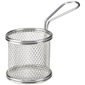 Serving Fry Basket Round 8 x 7.5cm (Pack of 6)