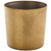 GenWare Gold Vintage Steel Serving Cup 8.5 x 8.5cm (Pack of 12)