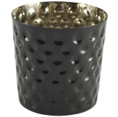 Large Presentation Cup 8.5cm - Hammered Black (Pack of 12)