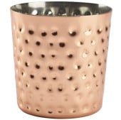 Large Presentation Cup 8.5cm - Hammered Copper Plated (Pack of 12)