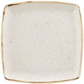 Churchill SWHSDS101 Stonecast Barley White Deep Square Plate 26.8x26.8cm