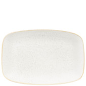 Stonecast Barley White Oblong Chefs Plate 12 x 7.8"