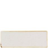 Churchill Stonecast Barley White Oblong Plate 24.7 x 8.8cm/9.6875 x 3.4375" (Pack of 6)