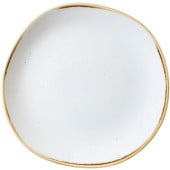Stonecast Barley White Organic Round Plate 21cm