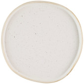 Churchill Stonecast Barley White Organic Walled Plate 25.5cm/10" (Pack of 6)