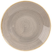 Churchill SPGSPD221 Stonecast Grey Deep Coupe Plate 22.5cm