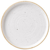 Churchill Stonecast Barley White Walled Plate 6.3 Ich (Pack of 6)