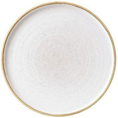 Churchill Stonecast Barley White Walled Plate 8.67"