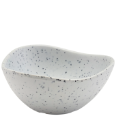 White Granite Melamine Triangular Ramekin 2.5oz