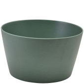 GenWare Melamine Green Tableau Conical Buffet Bowl 26.5x15cm