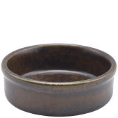 Terra Porcelain Cinder Black Tapas Dish 10cm/3.9" (Pack of 12)