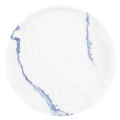 Churchill Inked Tide Accents Blue Walled Plate 21cm/8.3" (Pack of 6)