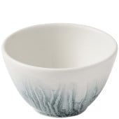 Churchill Tide Black Contour Deep Bowl 10.2cm/4" 240ml/8.4oz (Pack of 12)