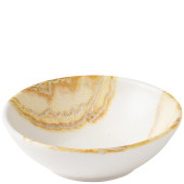 Churchill Tide Gold Contour Shallow Bowl 13cm/5.25" 260ml/9oz (Pack of 12)
