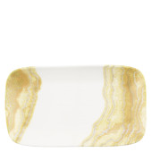Churchill Inked Tide Gold Natural Deep Tray 22 x 13cm (Pack of 6)