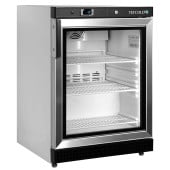 Tefcold Undercounter Single Display Freezer White 200 Litre