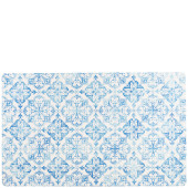 GenWare Melamine Blue Talavera GN 1/1 Platter 53 x 32.5cm