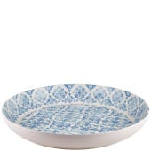 GenWare Melamine Blue Talavera Buffet Bowl 42 x 6cm