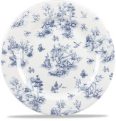 Vintage Prints Prague Toile Profile Plate 12"