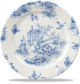 Vintage Prints Prague Toile Profile Plate 6.5"