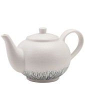 Sereno Porcelain Strato Teapot 450ml/15.75oz (Pack of 6)