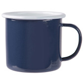 Enamel Mug Navy 375ml (Pack of 6)
