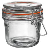 Glass Storage Jar 350ml (Pack of 6)