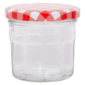 Glass Jam Jar with Lid 130ml (Pack of 24)