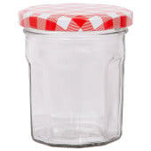 Glass Jam Jar with Lid 150ml (Pack of 24)